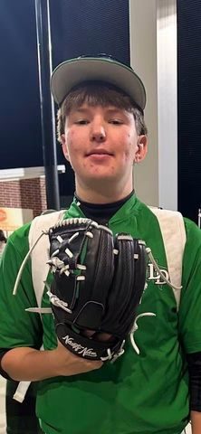 Ninety Nine customer with their glove